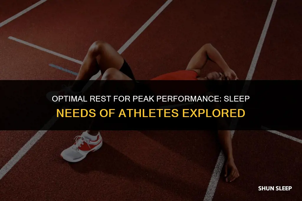 how may hours of sleep does an athlete need