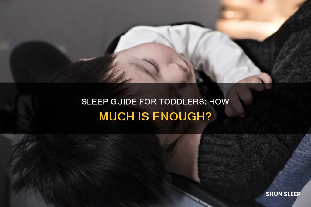 how mcuh sleep for 2 year old