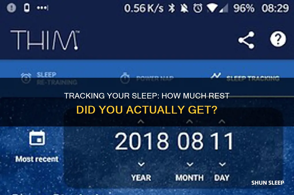 how mich sleep did i get