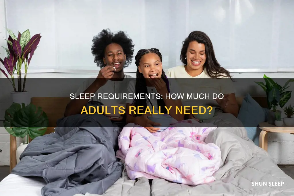 how mich sleep do adults need