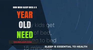 Sleep Needs for 5-Year-Olds Explained