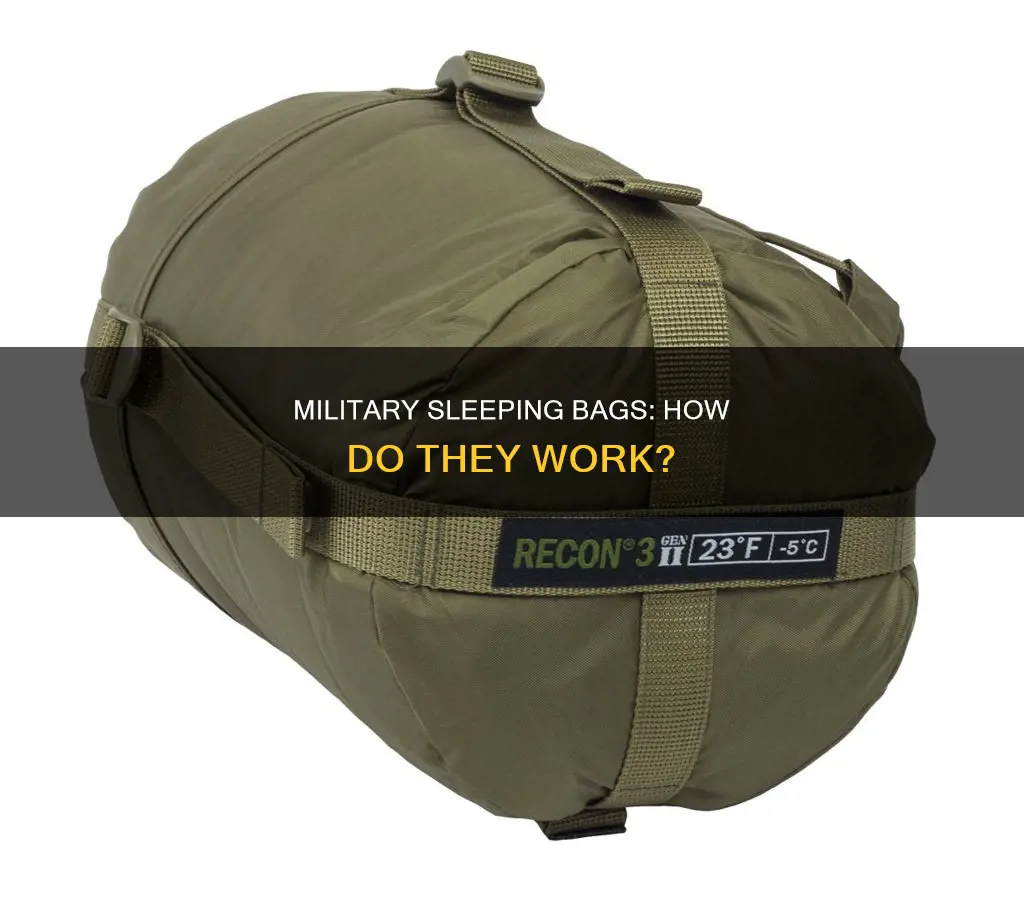 how military sleeping bag works