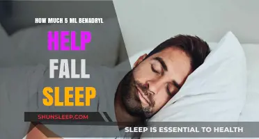 Can 5 ML of Benadryl Help You Fall Asleep Faster?
