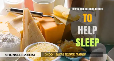 Calcium's Role in Better Sleep: How Much Do You Need?