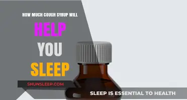 Cough Syrup for Sleep: Safe Dosage and Potential Risks
