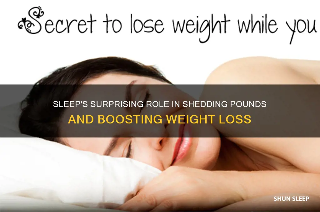 how much does sleep help with weight loss