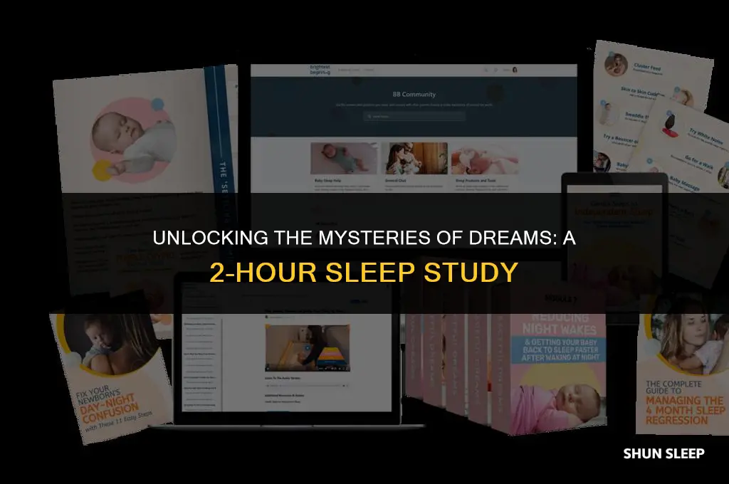 how much dream in a 2 hours of sleep
