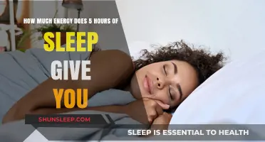Recharging Your Batteries: The Energy Boost of a 5-Hour Snooze