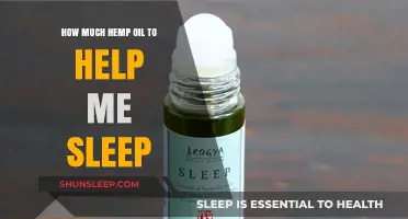 Hemp Oil for Sleep: Finding the Right Dosage for Restful Nights