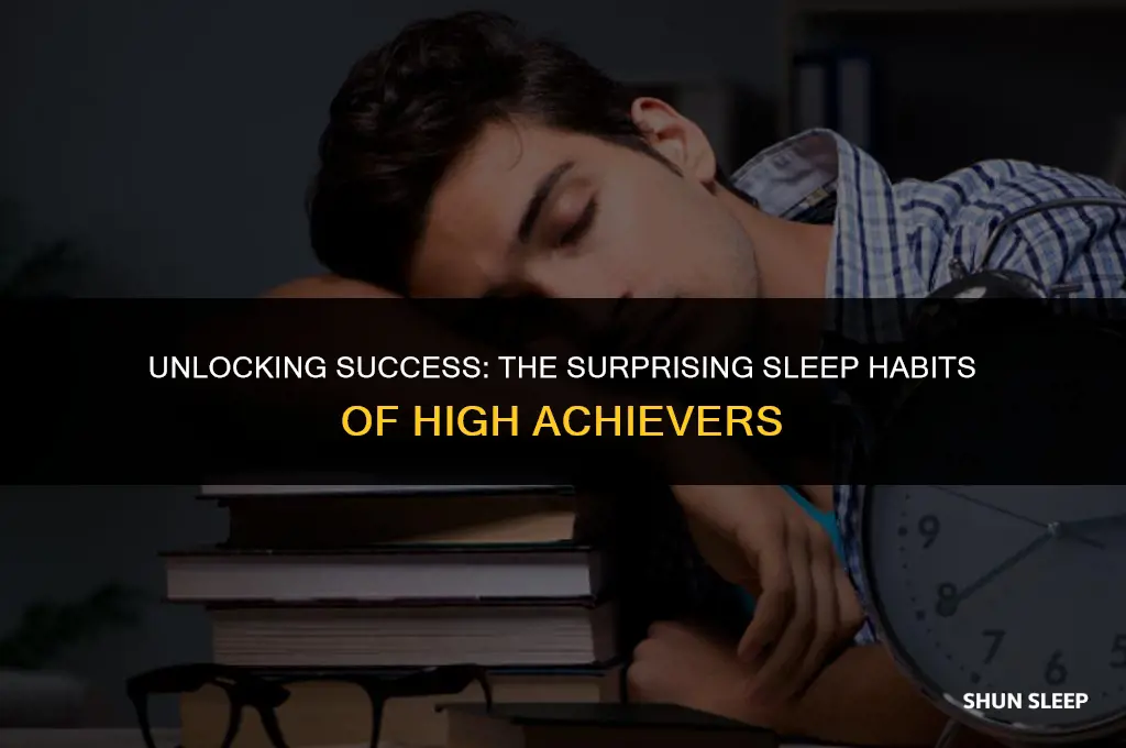 how much hours a night do successful people sleep