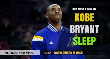 Unveiling Kobe Bryant's Sleep Secrets: A Peek into His Restful Routine