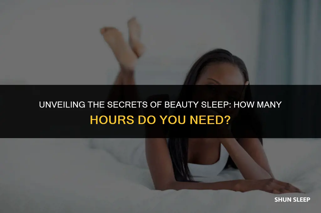 how much hours is beauty sleep