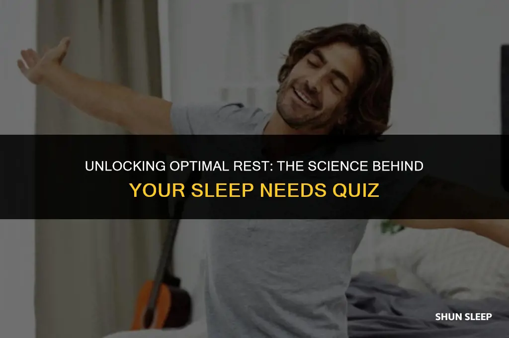 how much hours of sleep do i need test