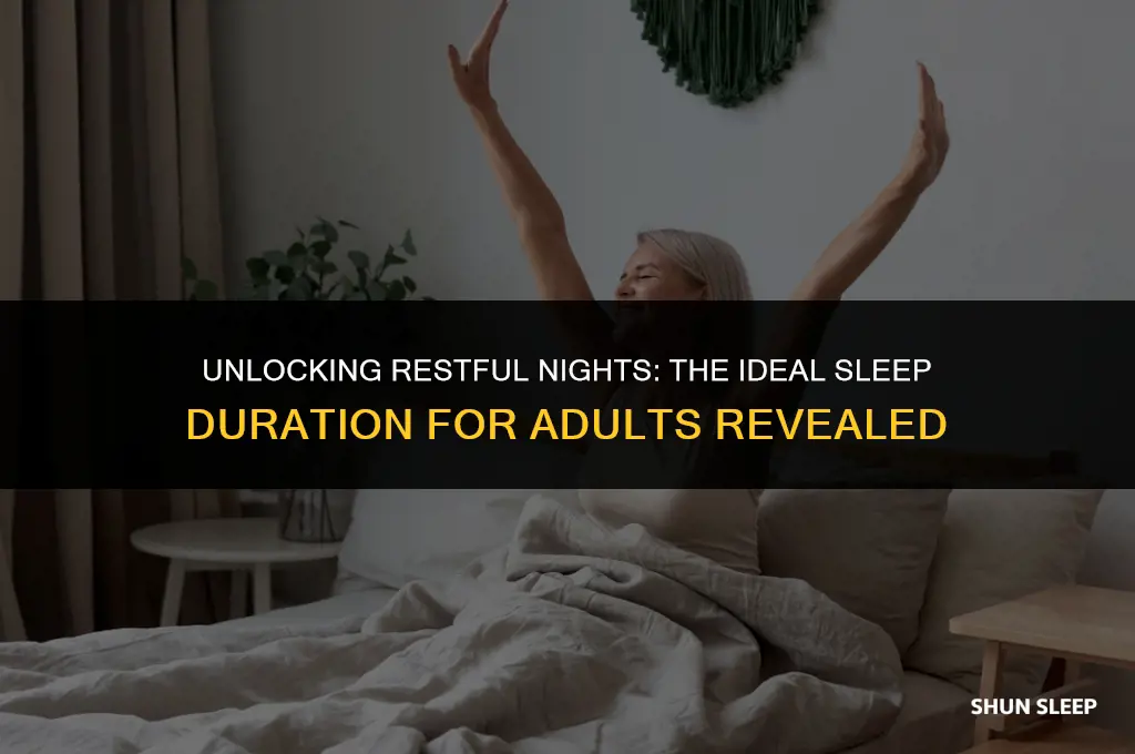 how much hours of sleep does an adult have