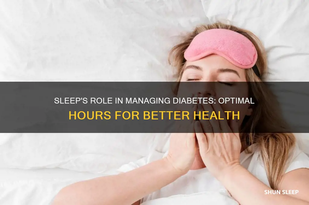 how much sleep helps with diabetes
