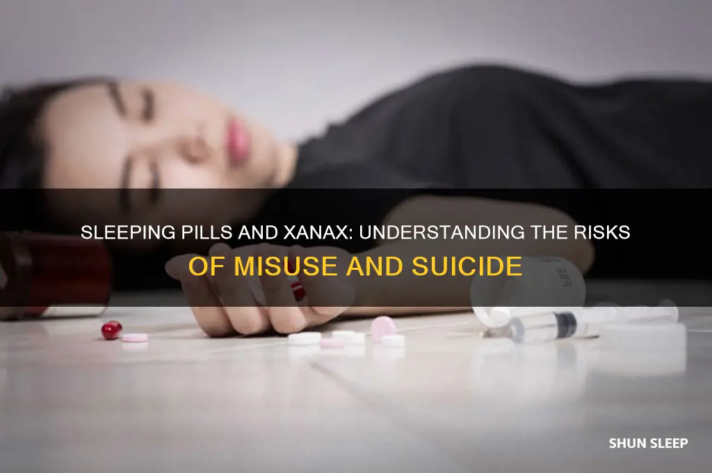 how much sleeping pills and xanax will help you suside