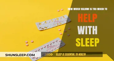 Valium for Sleep: Understanding Safe Dosage Limits and Risks