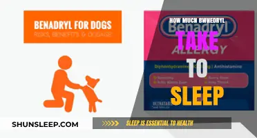 Benadryl for Sleep: Dosage and Effectiveness
