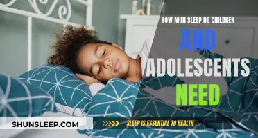 Sleep Needs of Children and Adolescents: How Much is Enough?