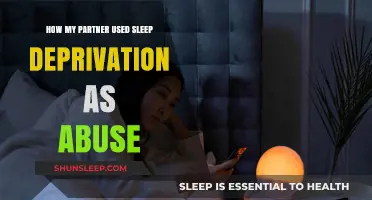 Sleep Deprivation: My Partner's Abuse Tactic