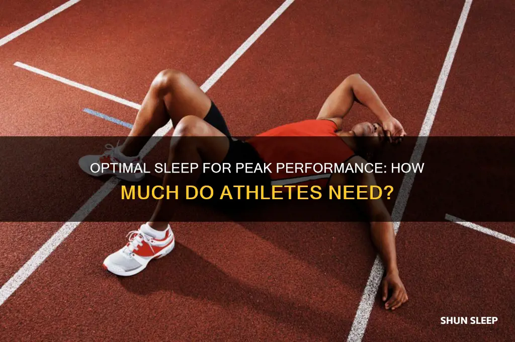 how myxh sleep should an athlete get