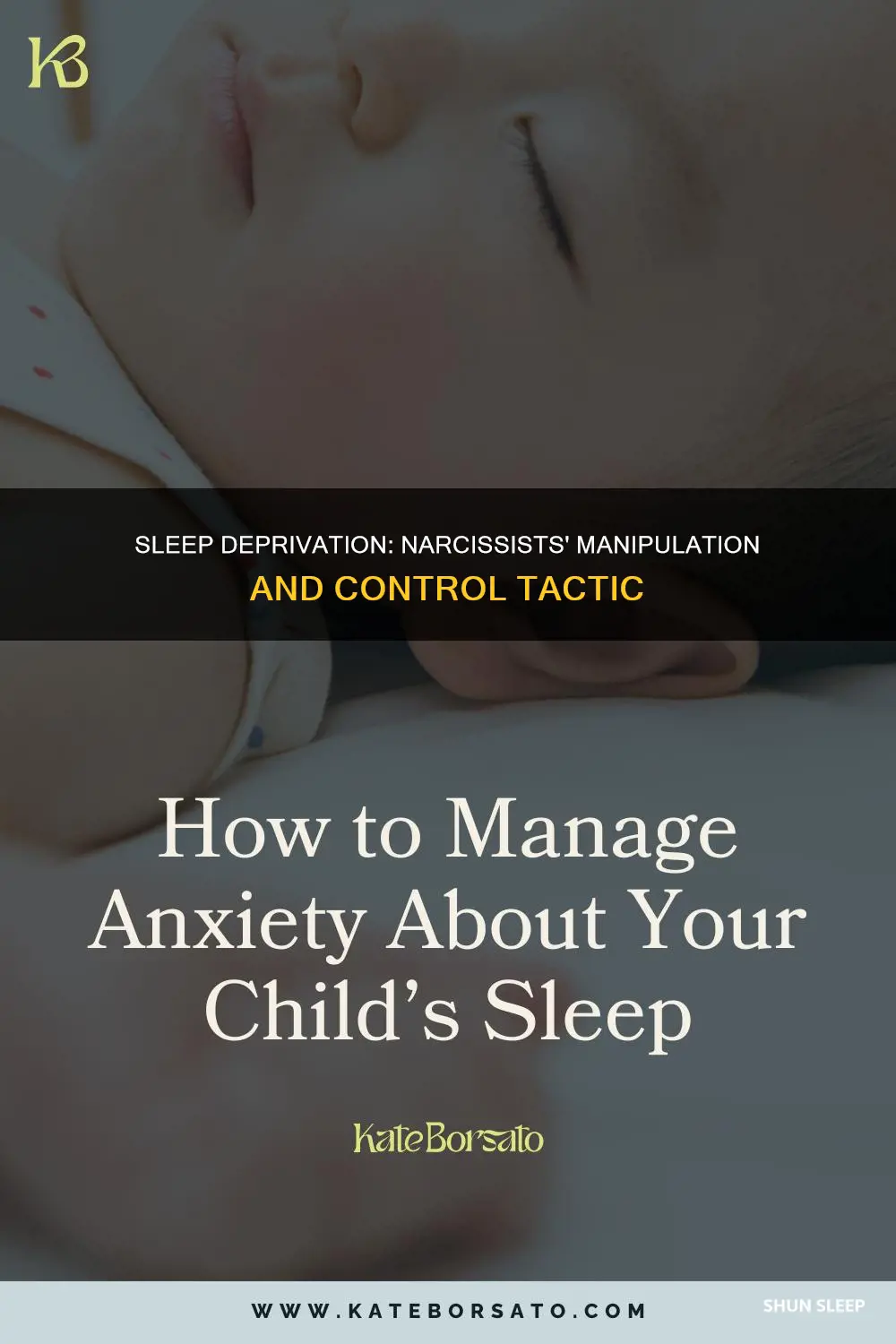 how narcissists use sleep deprivation