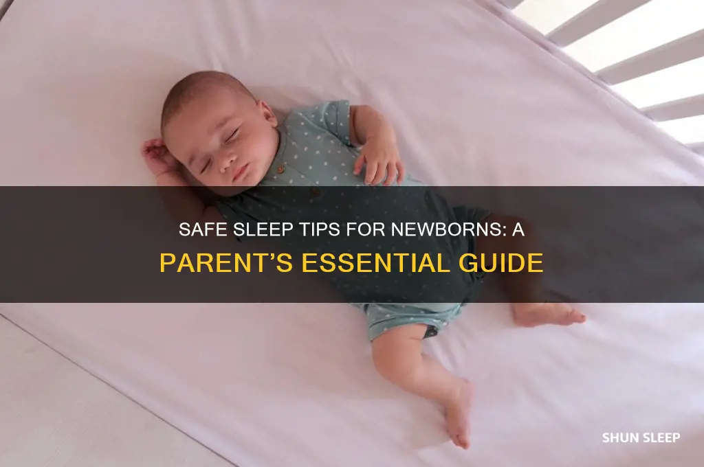 how new born baby should sleep