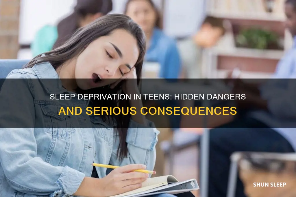 how not getting enough sleep can be dangerous for teens