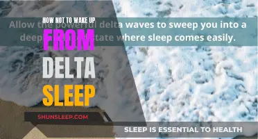 Avoid Waking Up from Delta Sleep: Tips and Tricks