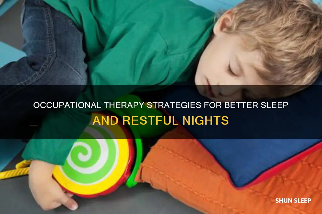 how occupational therapists help with sleep
