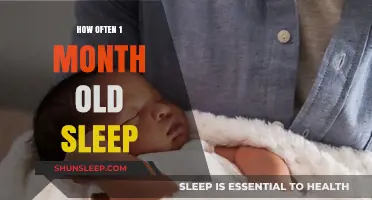 Understanding Your One-Month-Old's Sleep Patterns