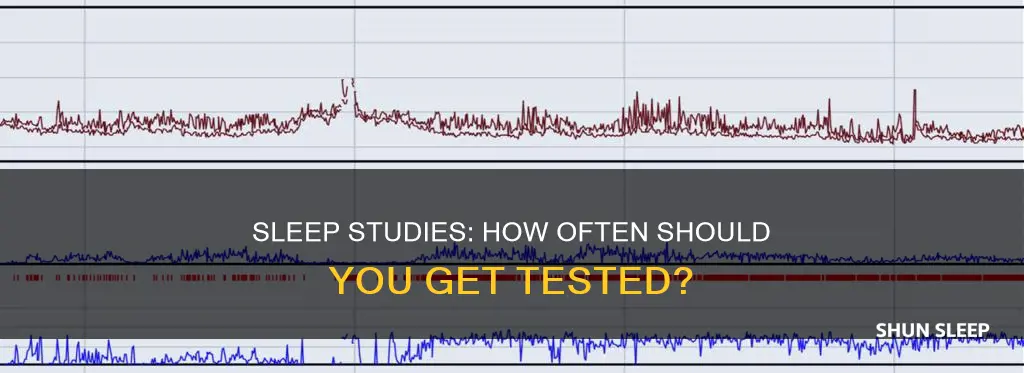 how often a positive sleep study be done