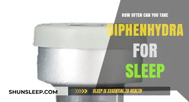 Diphenhydramine for Sleep: Safe Dosage and Frequency