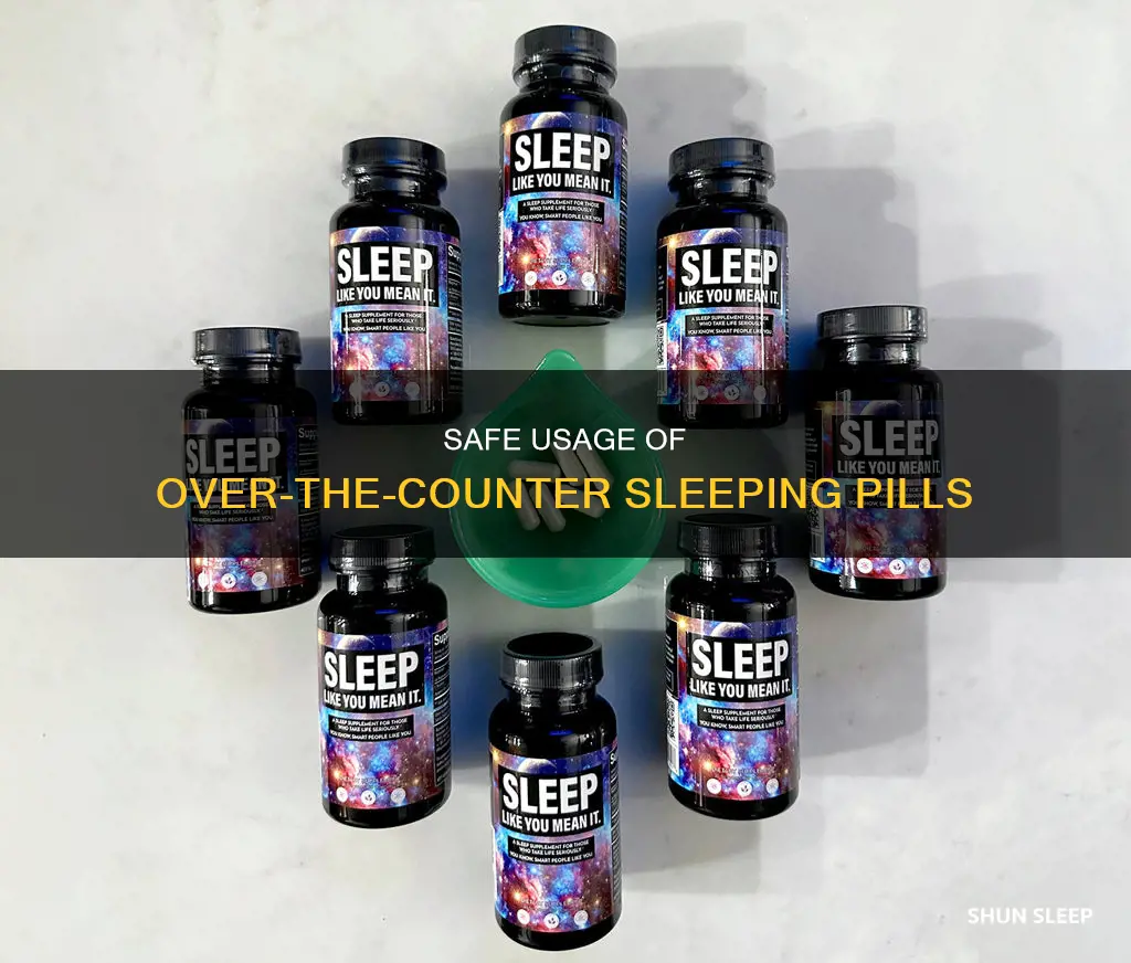 how often can you take over the counter sleeping pills