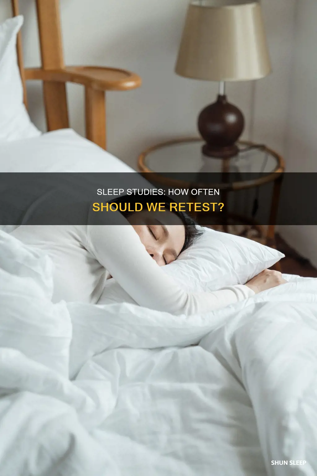 how often do sleep studies need to be repeated