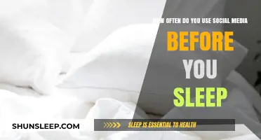 Social Media Usage: The Last Thing Before Sleep