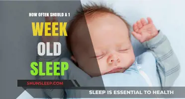 A Week-Old Baby's Sleep Guide