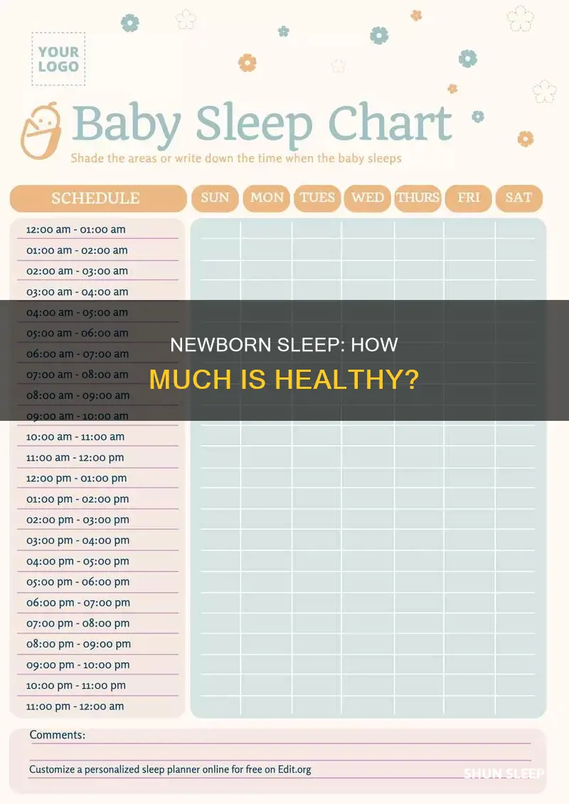 how often should my 2 week old sleep