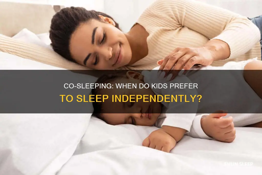 how old are kids that sleep with their mom