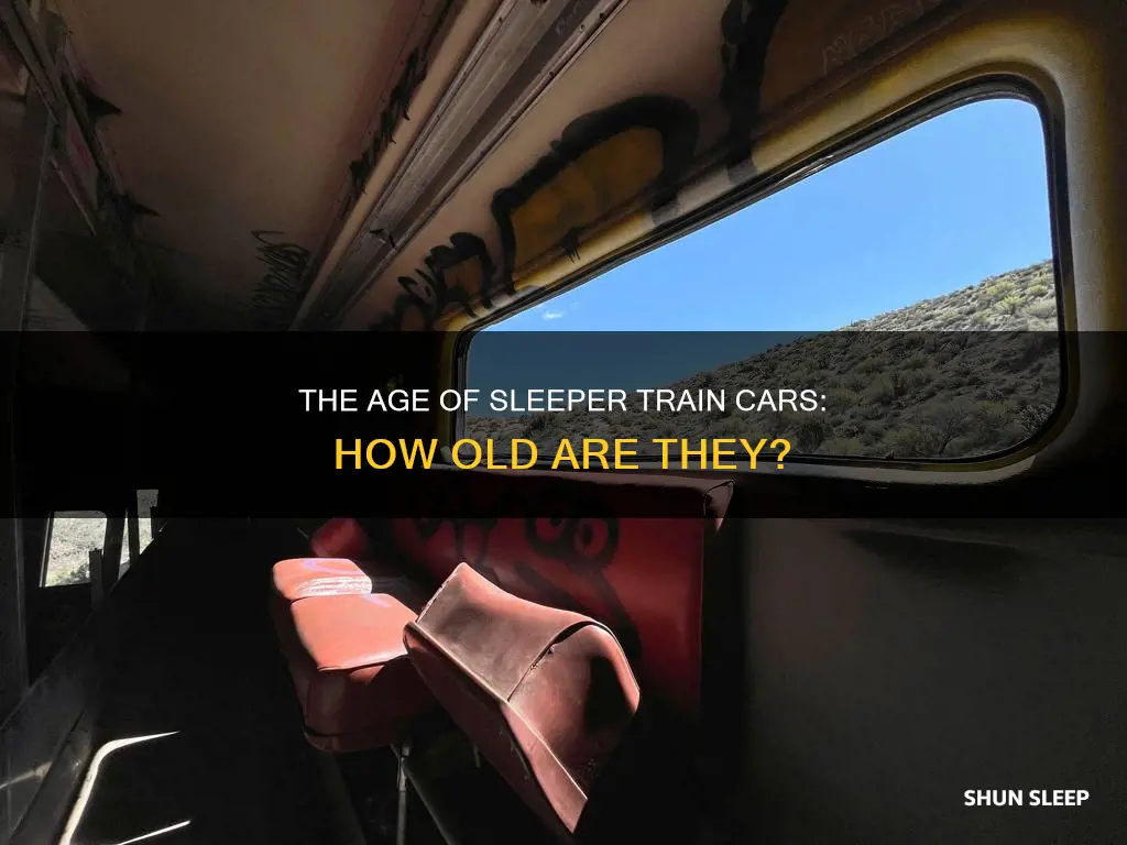 how old are most sleeper train cars