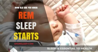 REM Sleep: When Does It Start?