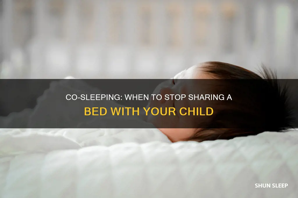 how old can a child sleep with his mom