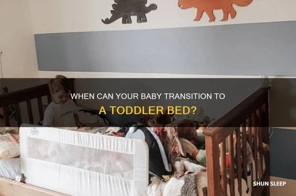 how old can baby sleep in toddler bed