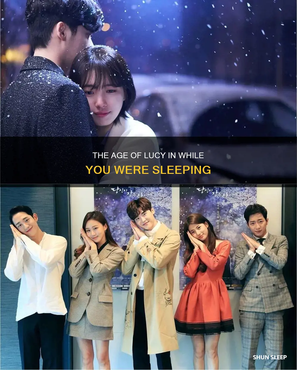 how old is lucy in while you were sleeping