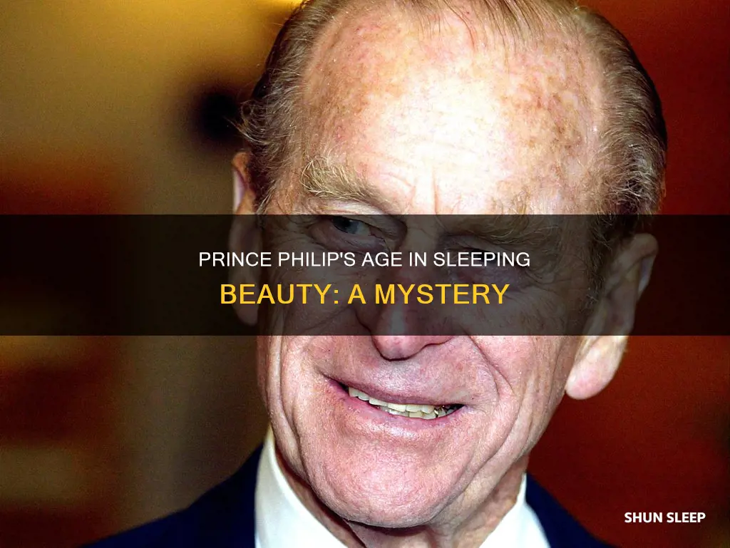 how old is prince philip in sleeping