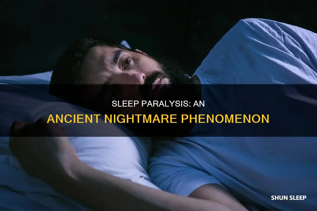 how old is sleep paralysis