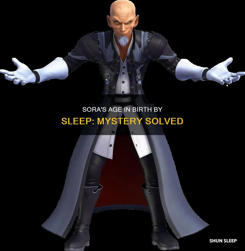 how old is sora in birth by sleep