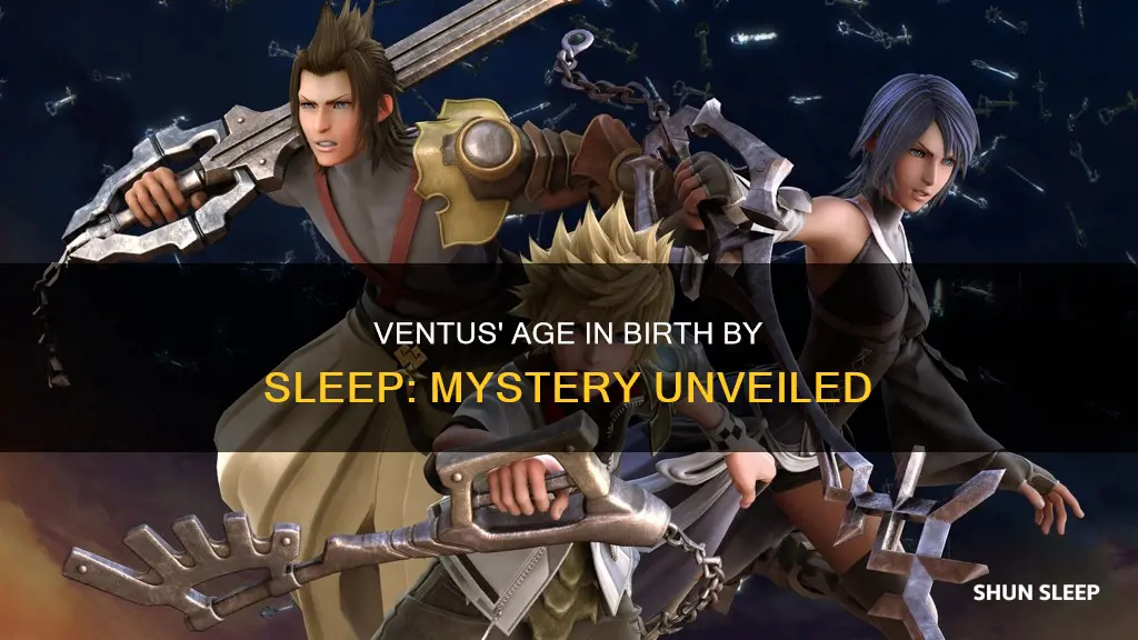 how old is ventus in birth by sleep