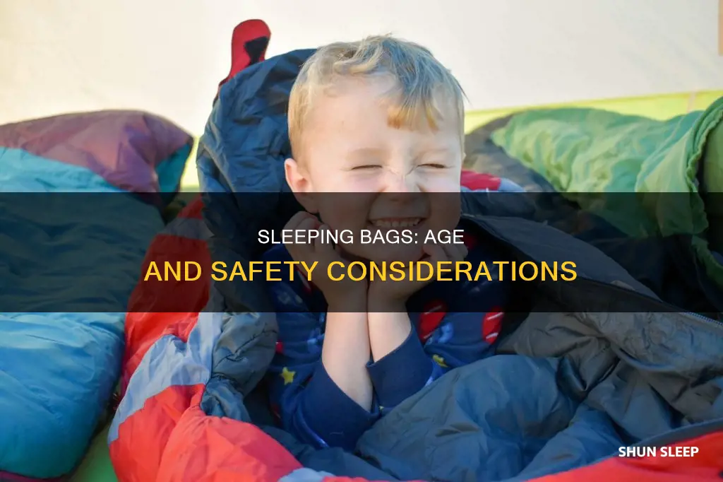 how old should child be in sleeping bag