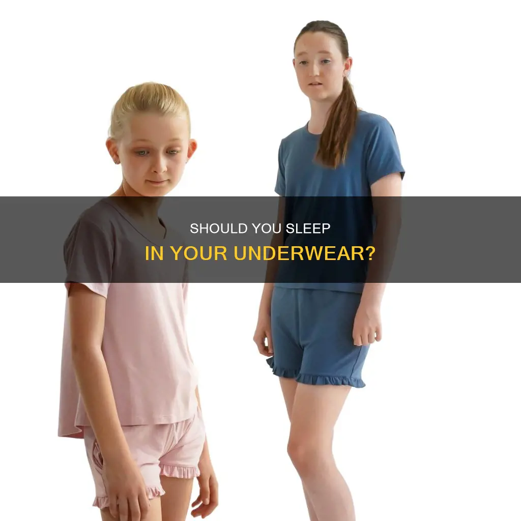 how old sleep in underwear